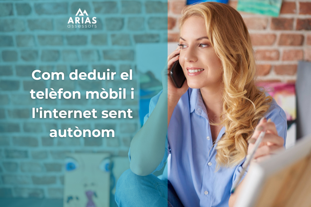 Com deduir el telèfon mòbil i l'internet sent autònom