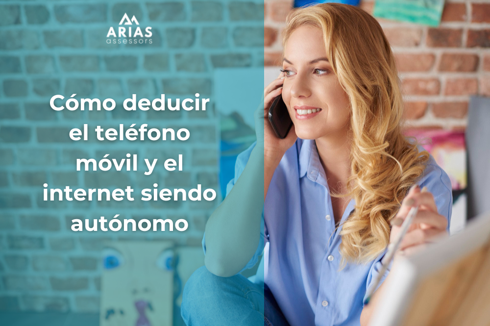 Cómo deducir el teléfono móvil y el internet siendo autónomo